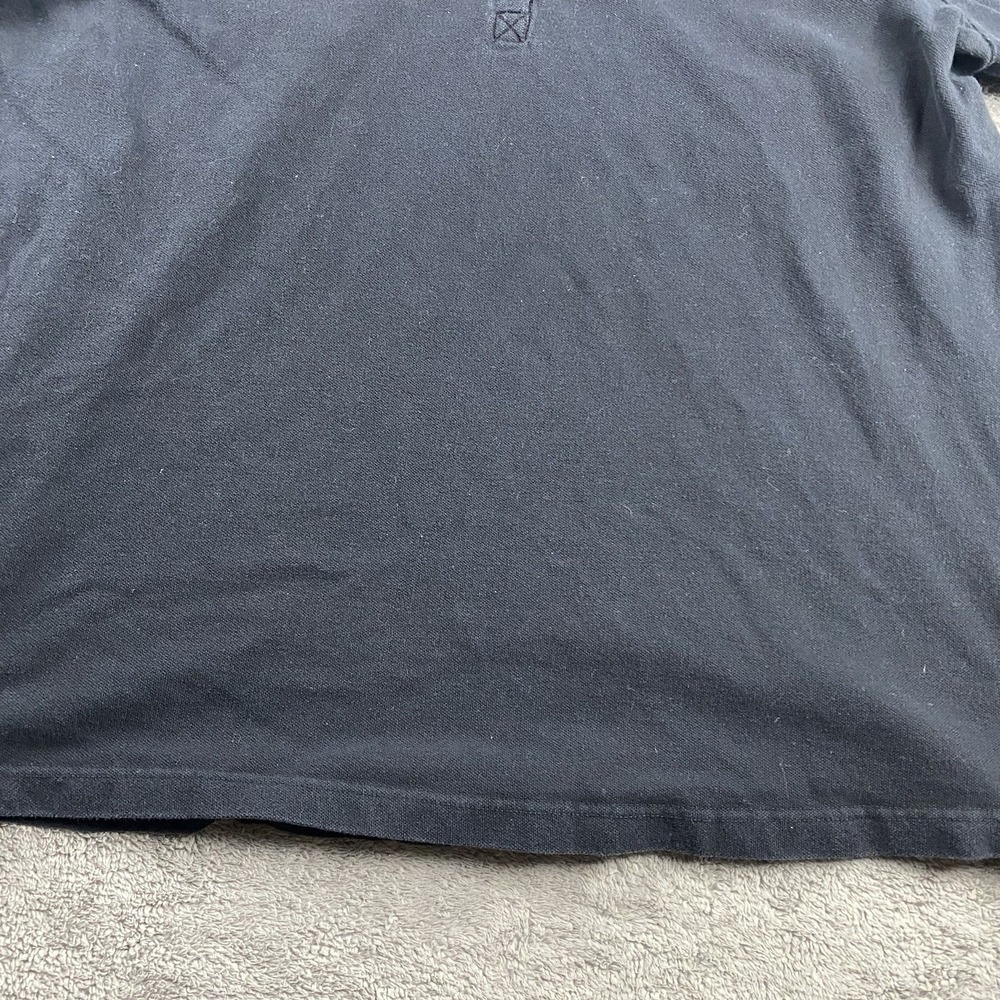 Dickies Henley Golf Shirt Polo Mens 3X Black - Picture 2 of 13